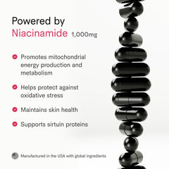 Tally Health NAD supplement bottle side view displaying packaging and dosage information