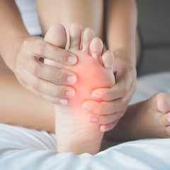 Talsafe 880nm near-infrared foot therapy close-up for deeper reach.