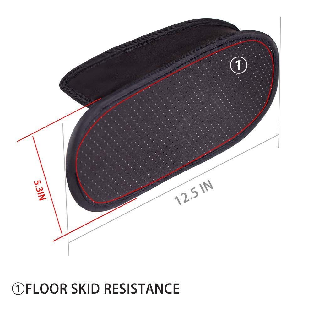Talsafe full-foot therapy pads with dual-pad setup for dual-point treatment.