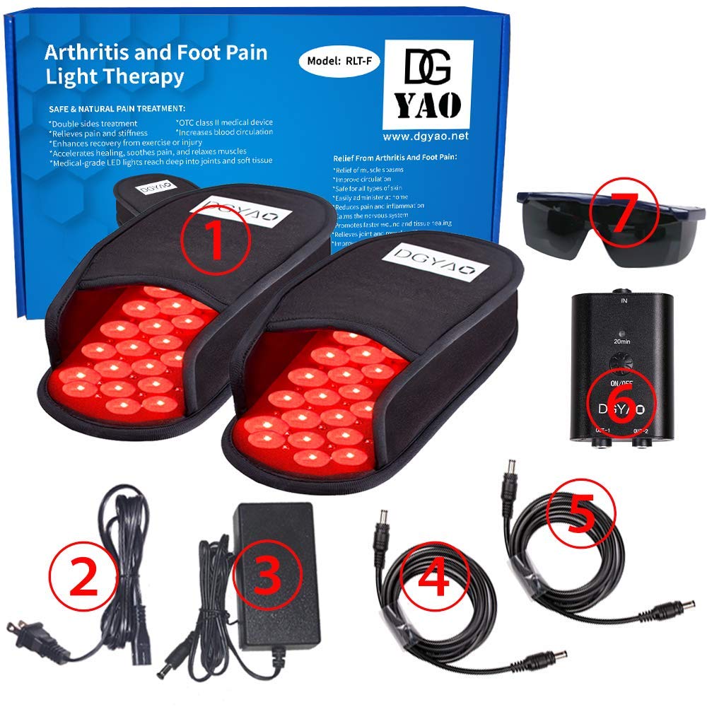 Talsafe foot therapy pads side view showing compact home-use design.