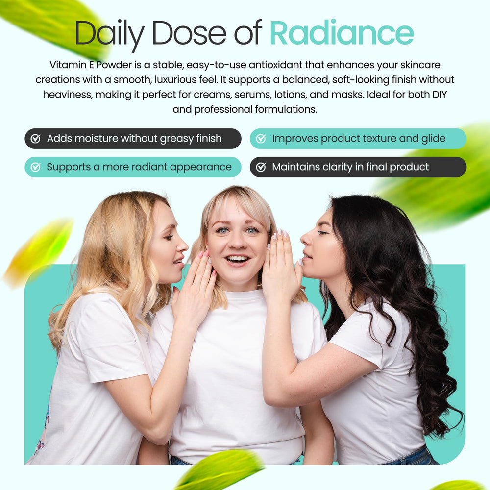 Talsen Alpha Tocopheryl Acetate powder in a DIY face oil blend
