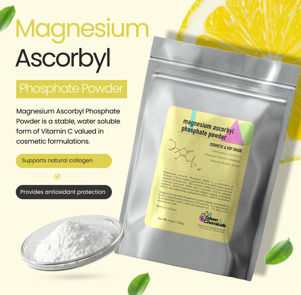 Talsen MAP powder measuring spoon enables precise dosing for formulations.
