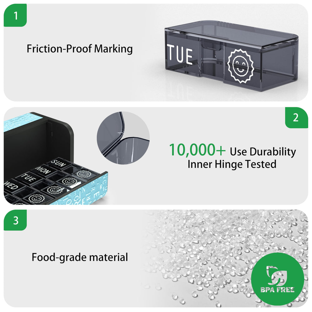 Talvolc M 14-pod AM PM capacity supports twice-daily routines.