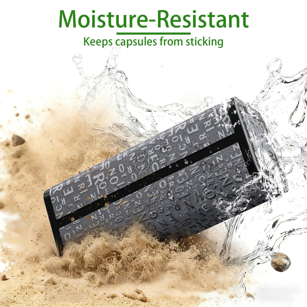 TALVOLC M spill-proof lid keeps contents contained in purses, gym bags, or luggage