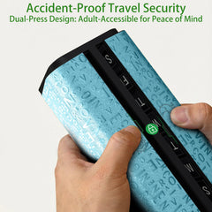 Talvolc M discreet organizer fits in purse or luggage.