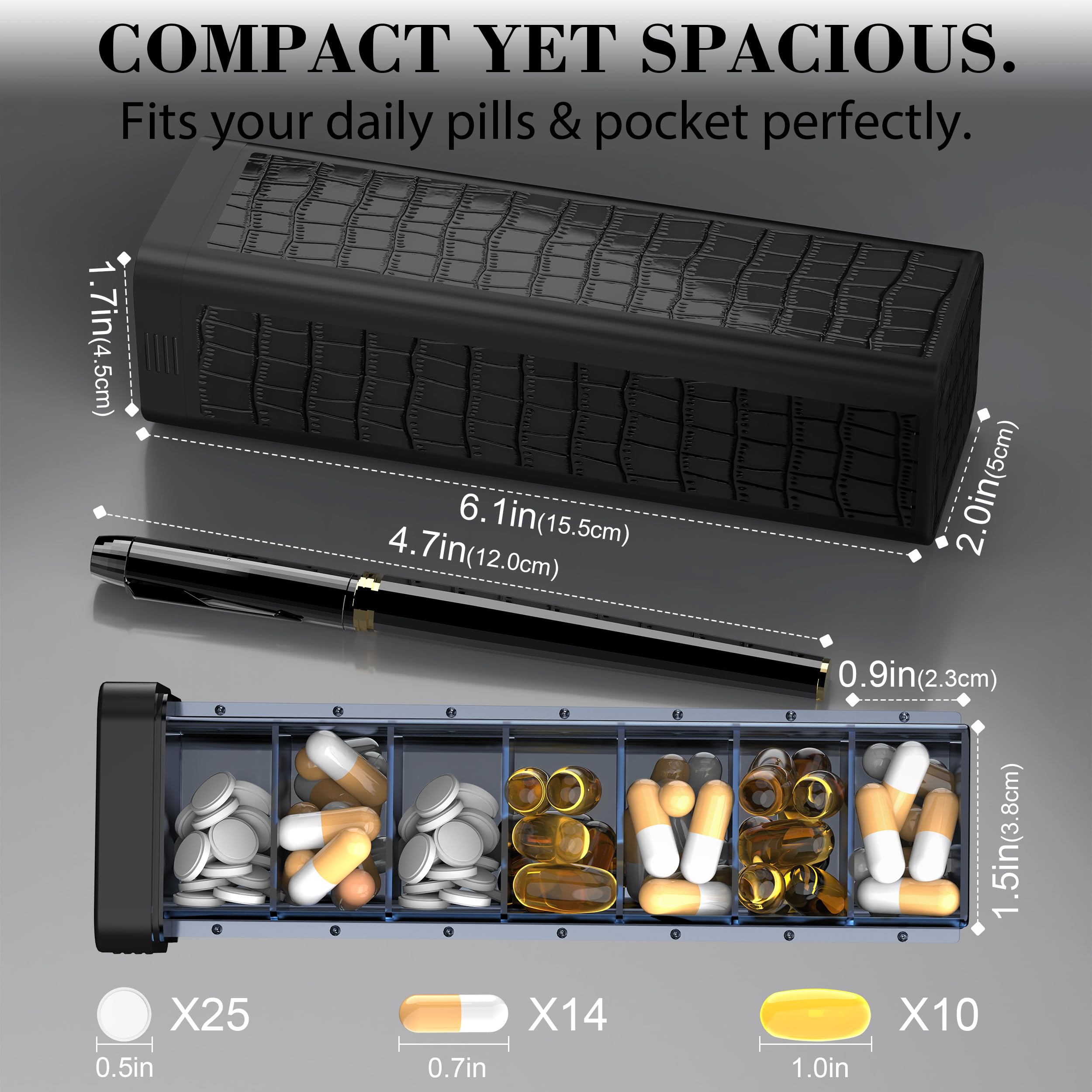 TALVOLC M back texture aids tactile orientation in low light