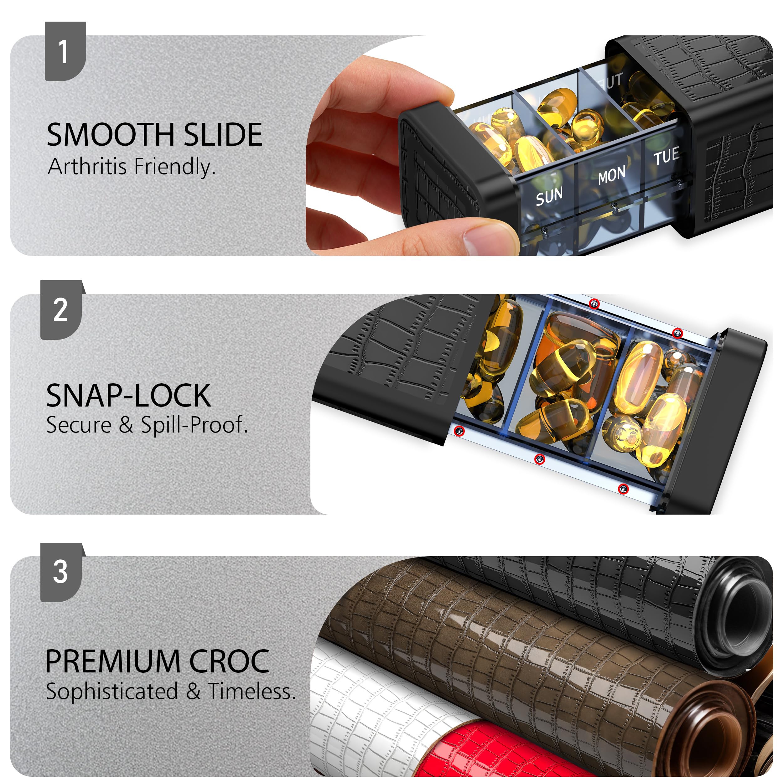 TALVOLC M in-pocket design highlights compact travel-friendly storage