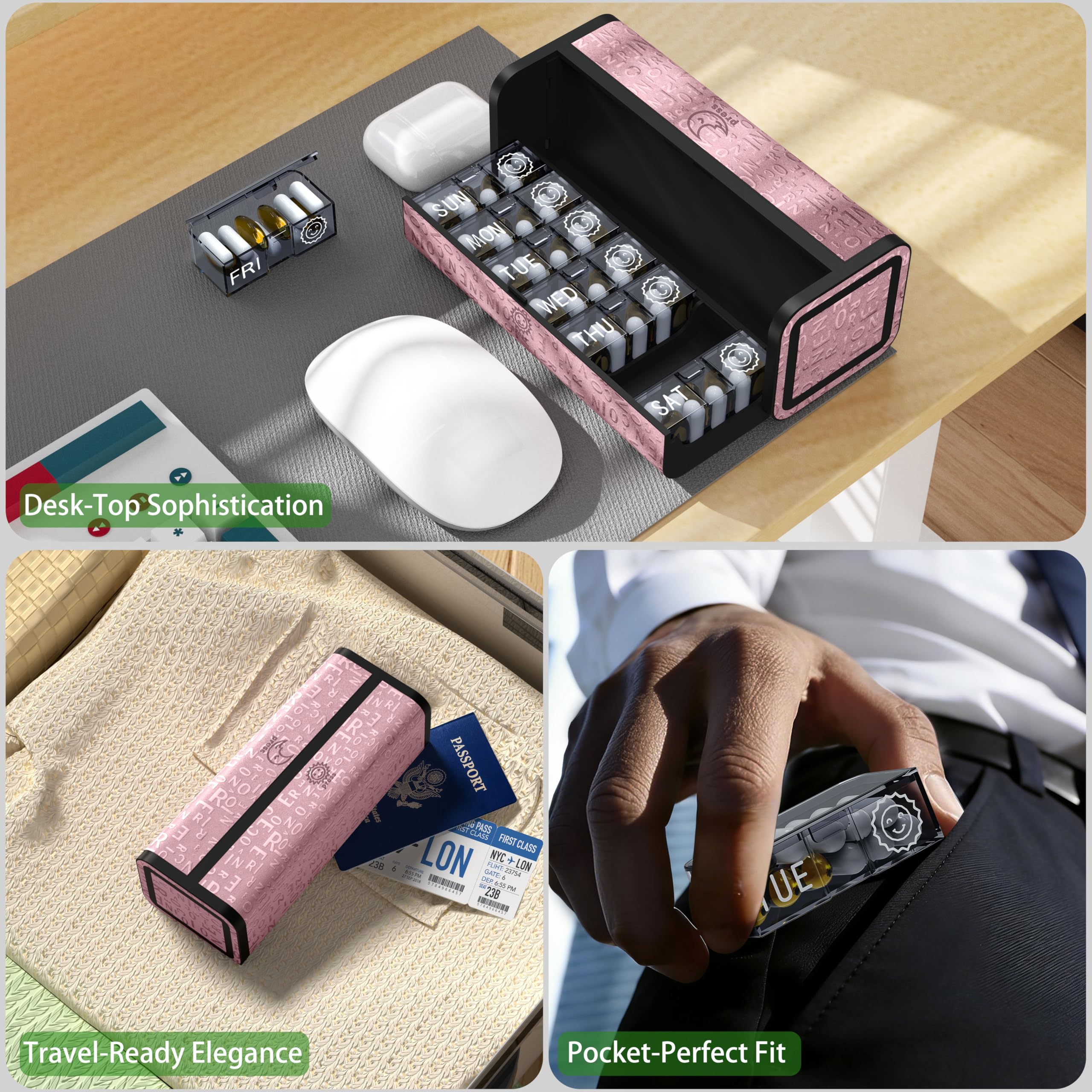 Talvolc M opaque shell blocks direct sunlight and keeps contents safe