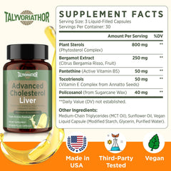Talyvoriathor tocotrienols illustrates 50 mg support against LDL oxidation.