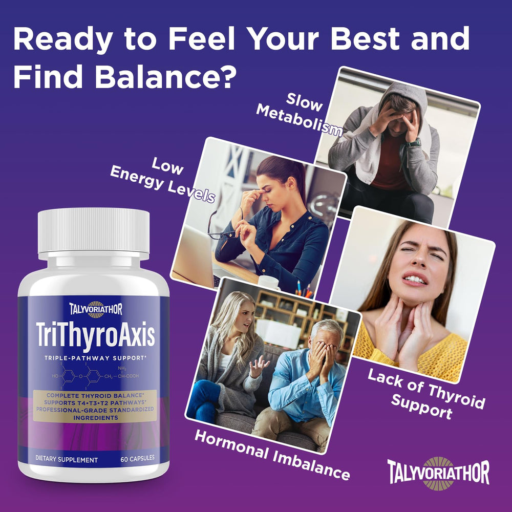 Talyvoriathor TriThyroAxis outer box design signals premium quality and clarity.