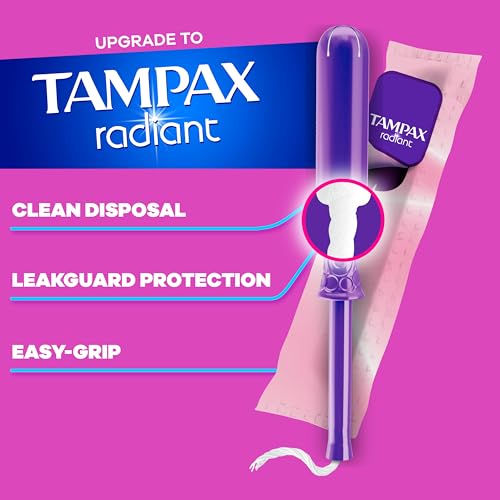Tampax Pearl odor-free protection helps you feel fresh all day.