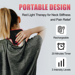 Tamthna wrist band provides soothing warmth with red light therapy