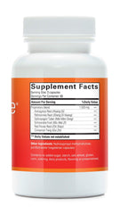 Tango CardioPhase ingredient list close-up highlighting herbal blend.