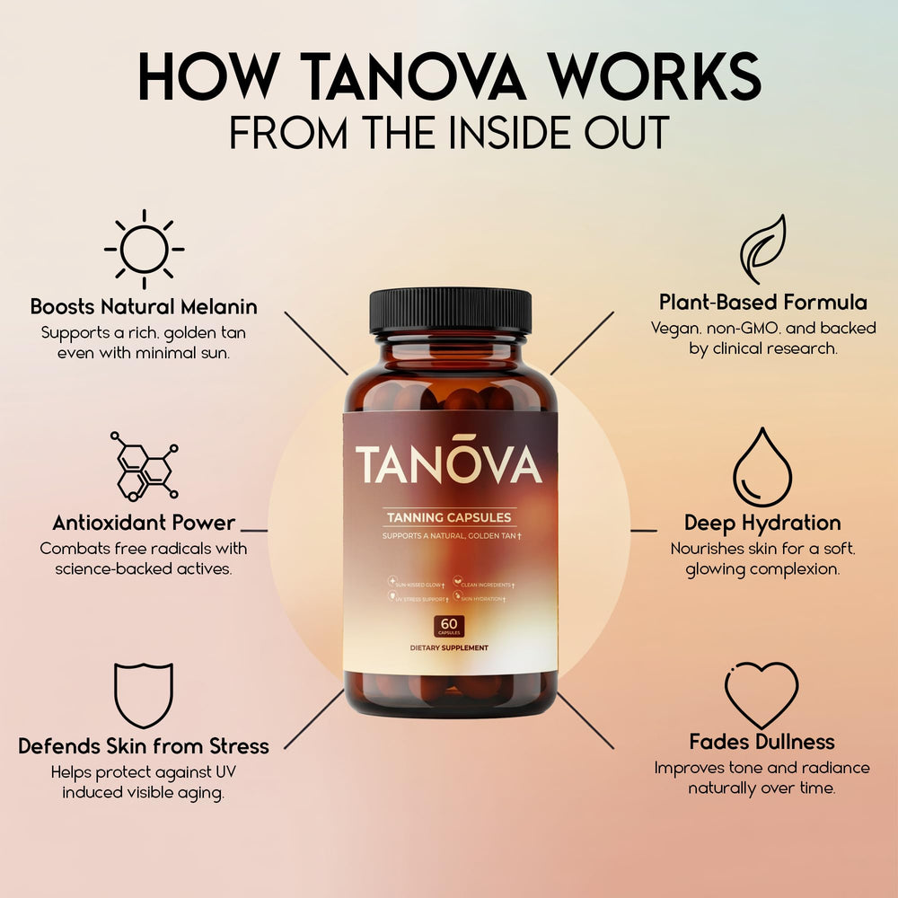 Tanova with astaxanthin provides antioxidant protection for sun-exposed skin