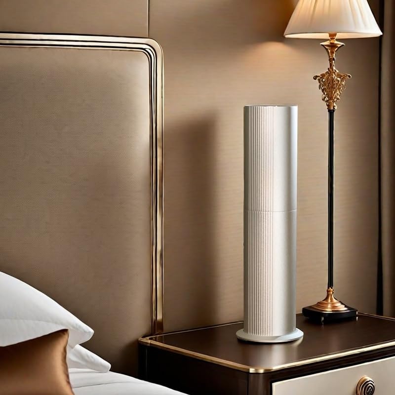 TANOXI hotel collection diffuser blends softly with decor.