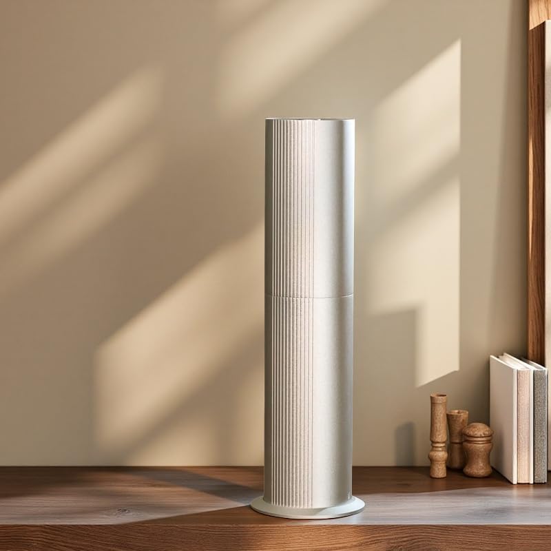 TANOXI waterless diffuser aluminum body front view for durable room fragrance.