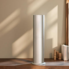 TANOXI waterless diffuser aluminum body front view for durable room fragrance.