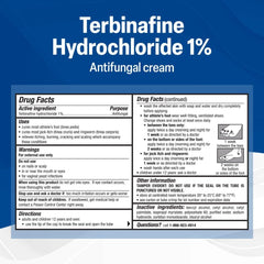 Tube of TARO Terbinafine cream ready for quick dispensing and use.