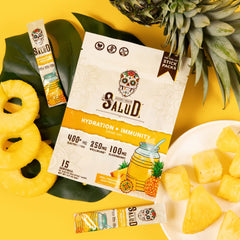 Taste Salud 15 servings box ready for weekly use.