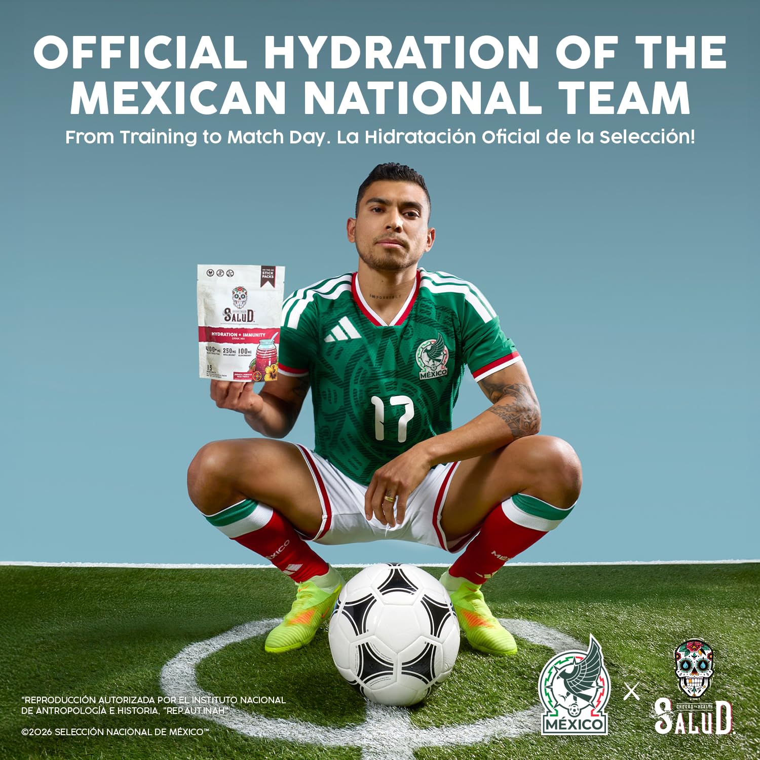 Taste Salud electrolyte-blend powder highlighted as hydrating mineral boost for workouts.
