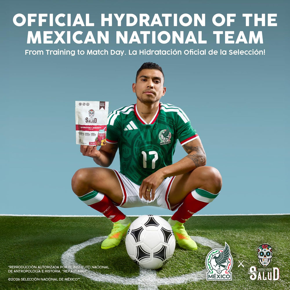Taste Salud electrolytes ingredients panel emphasizes minerals and coconut water benefits.