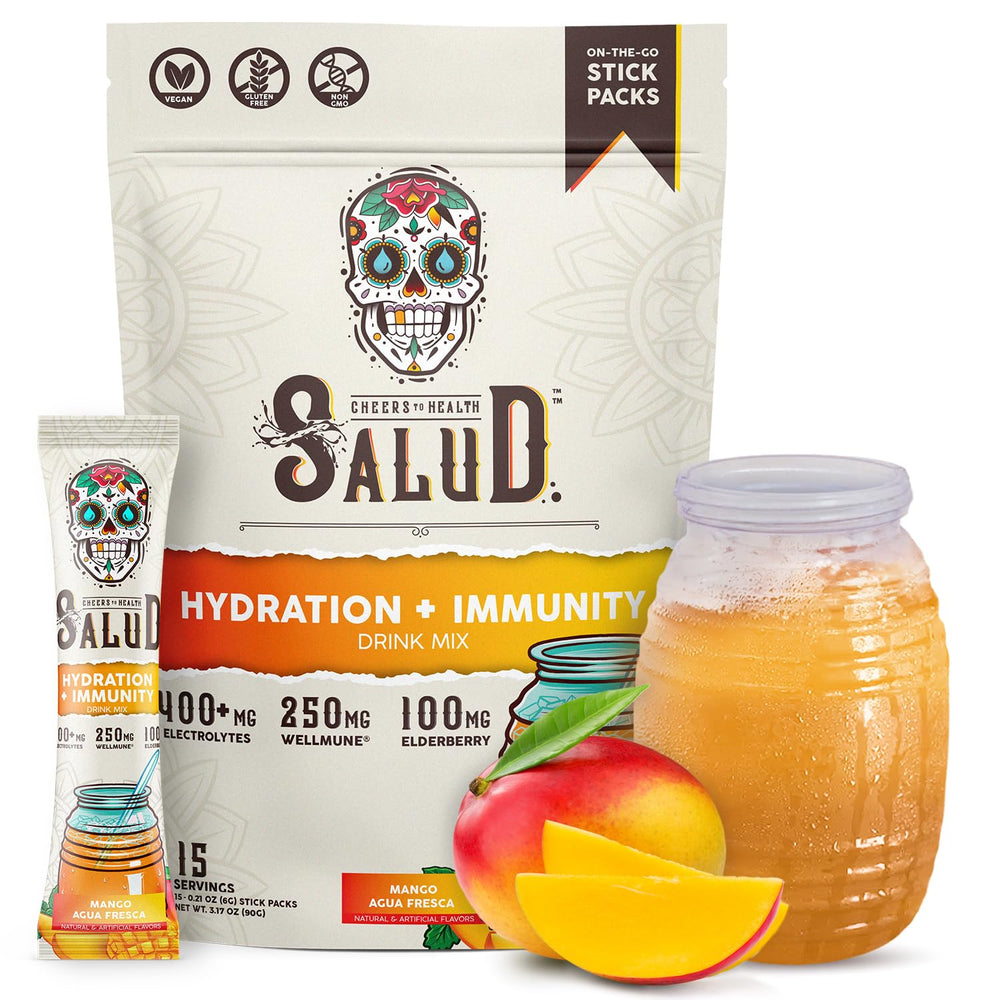 Taste Salud hydration packet mango for on-the-go refreshment