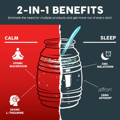 Taste Salud magnesium and L-theanine promote a calm mind and relaxed muscles