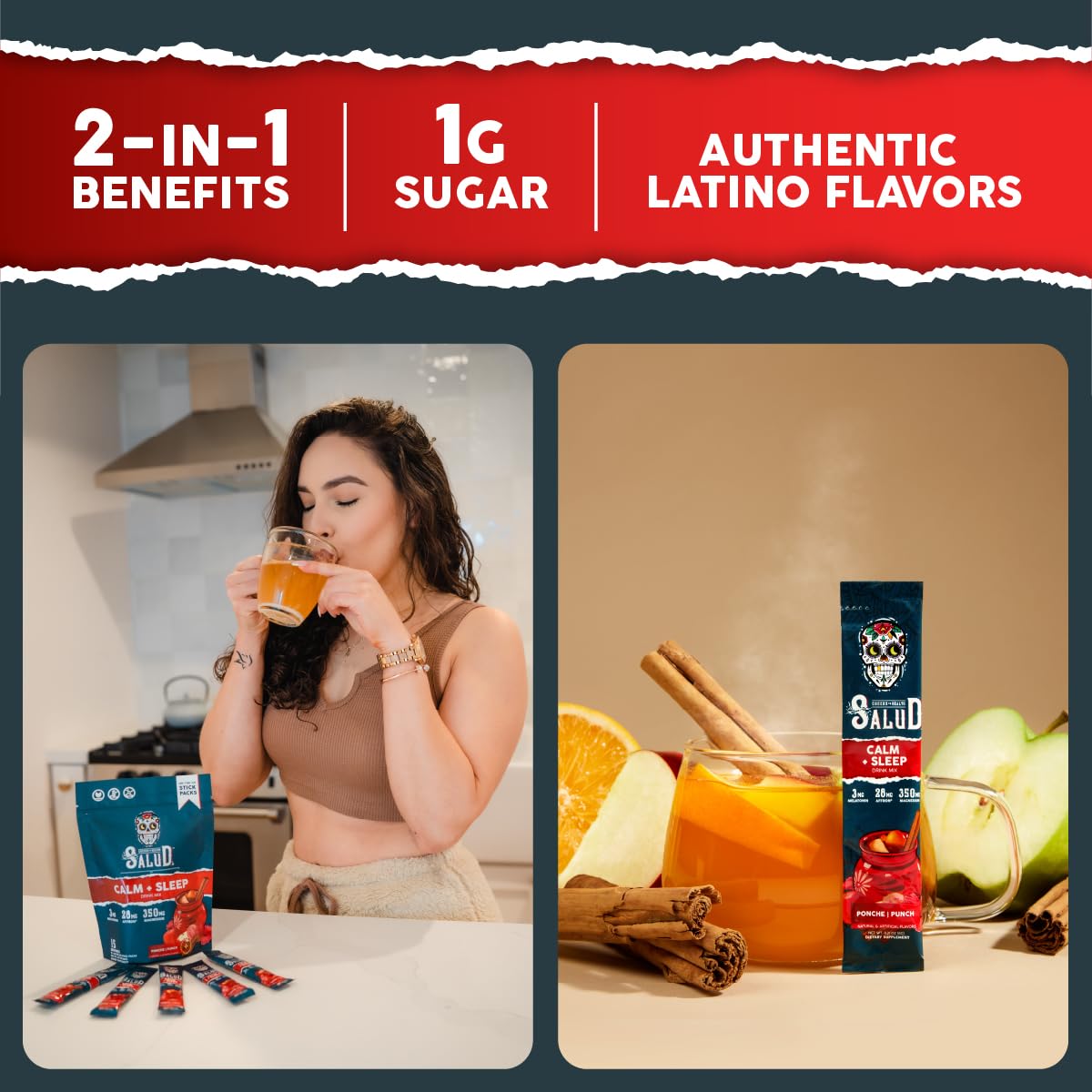 Taste Salud melatonin and saffron in a soothing night ritual