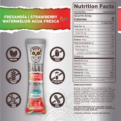 Taste Salud organic caffeine from PurCaf and AmaTea for balanced energy.