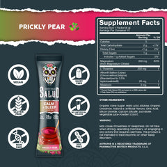 Taste Salud prickly pear drink mix dissolving in water for a low-sugar beverage.