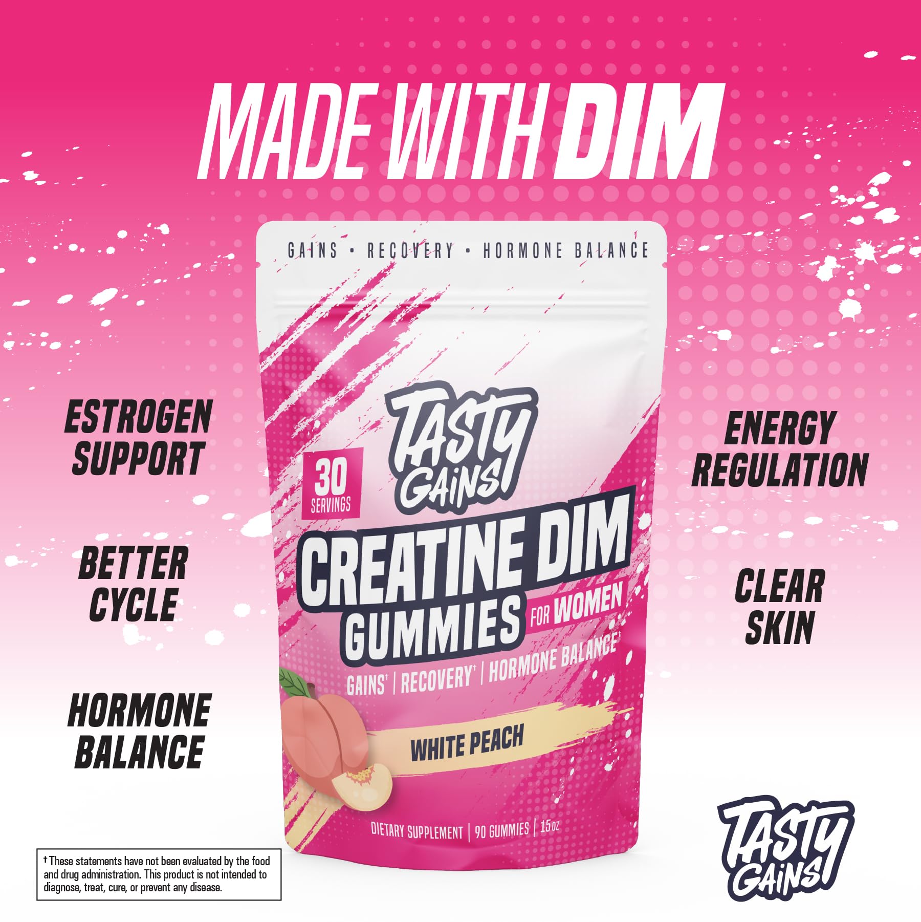 TASTY GAINS produced in the USA reflects quality and safety standards.