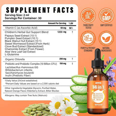 Tatavonix dosage dropper demonstrates simple administration for all ages