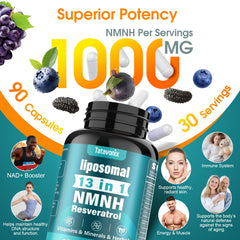 Tatavonix NMNH capsules daily-use layout supports easy, consistent supplementation.