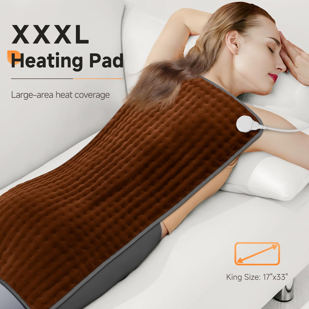 TATOWN XXXL heating pad back pain application aiding sore muscles