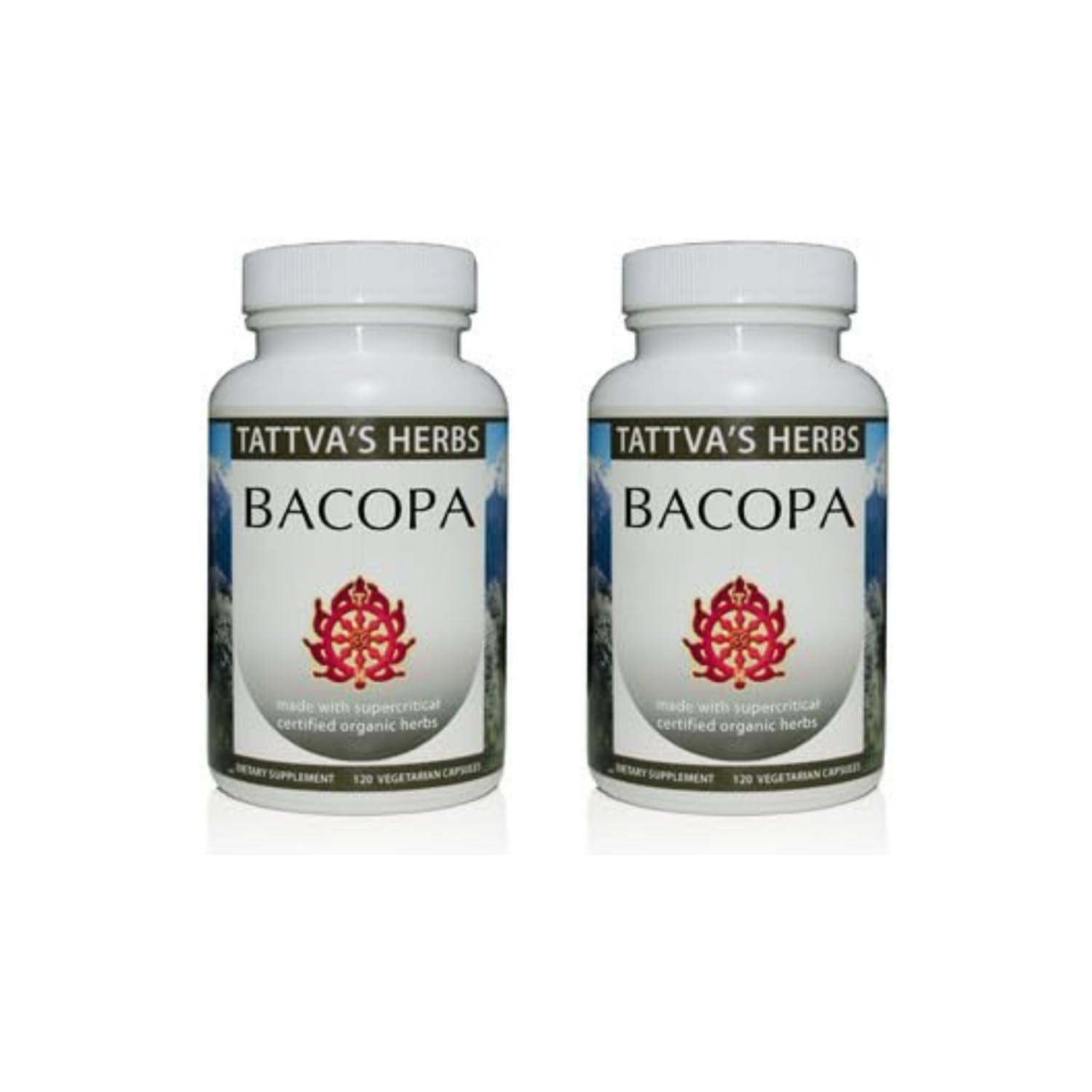 Tattva's Herbs Bacopa Brahmi bottle with Pippali for daily focus