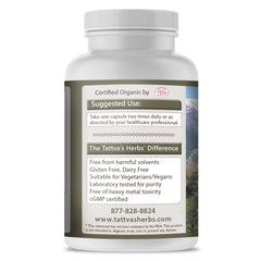 Tattva's Herbs Boswellia Serrata uses supercritical CO2 extraction for full-spectrum extract.