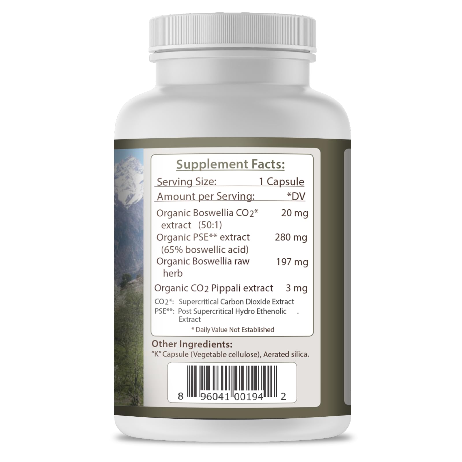 Tattva's Herbs Boswellia Serrata capsules are vegan and allergen-conscious.