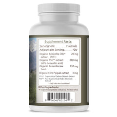 Tattva's Herbs Boswellia Serrata capsules are vegan and allergen-conscious.