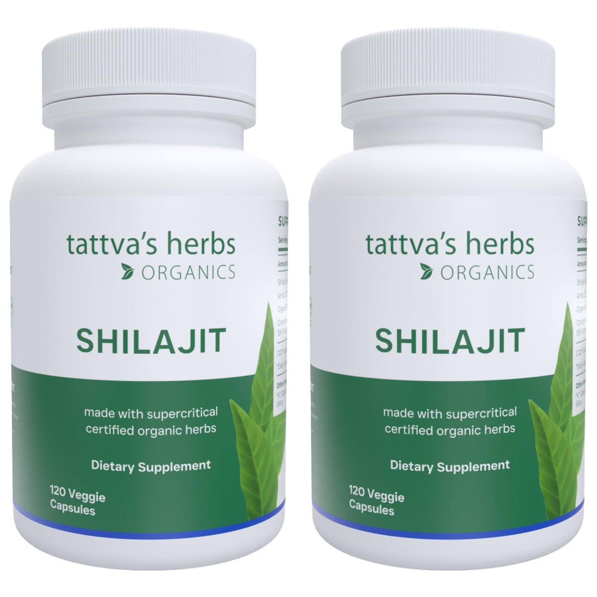 Tattva's Herbs Shilajit bottle front supports an active lifestyle.