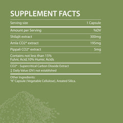Shilajit capsules arranged for daily wellness with a balanced routine.