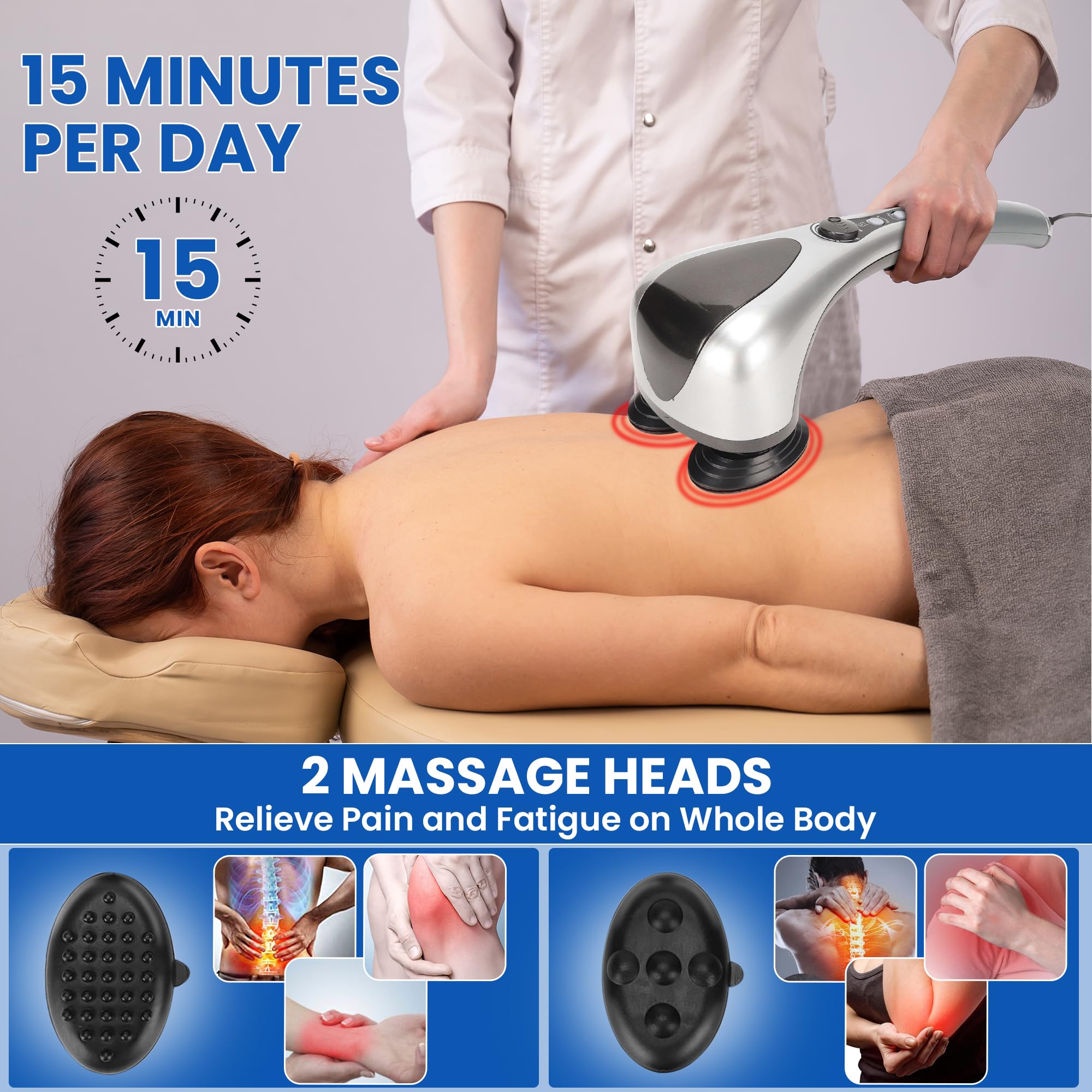 Taurus Dallas massager in home setup supports relaxation after workouts
