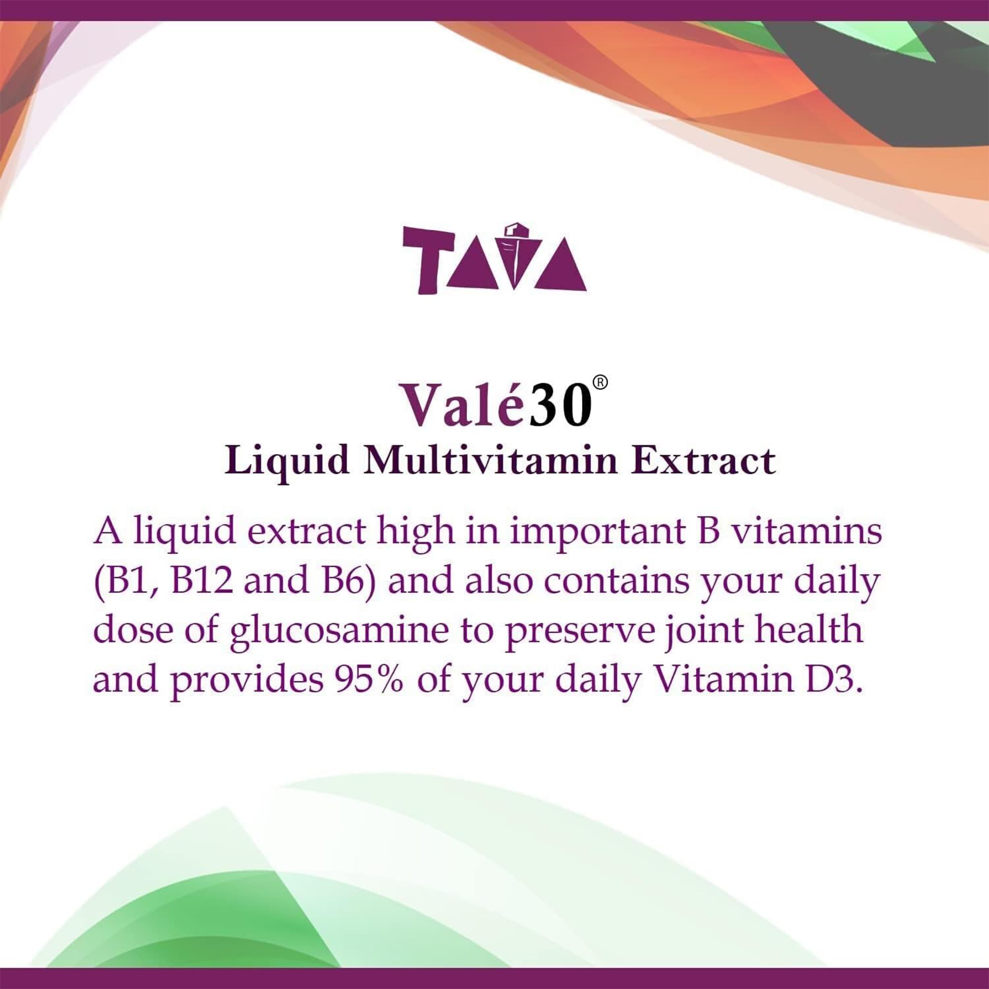 Two-bottle Valé30 family pack on table for shared daily wellness.