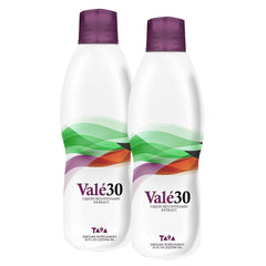 TAVA Valé30 liquid multivitamin bottle promotes daily nutrition support for busy lifestyles.