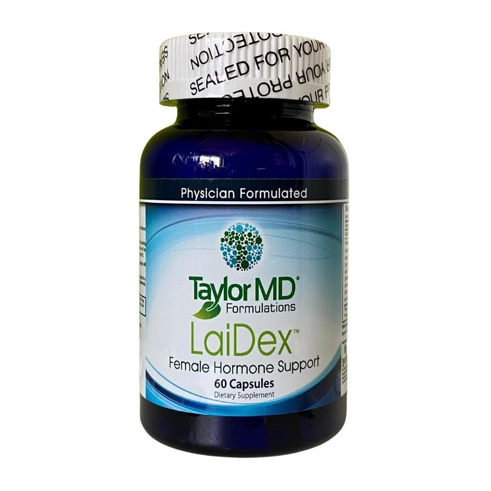 Taylor MD LaiDex Rxtm bottle, for balanced daily wellness