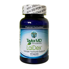 Taylor MD LaiDex Rxtm bottle, for balanced daily wellness