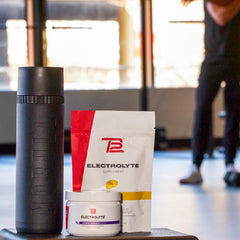 TB12 electrolytes on the go during gym or commute