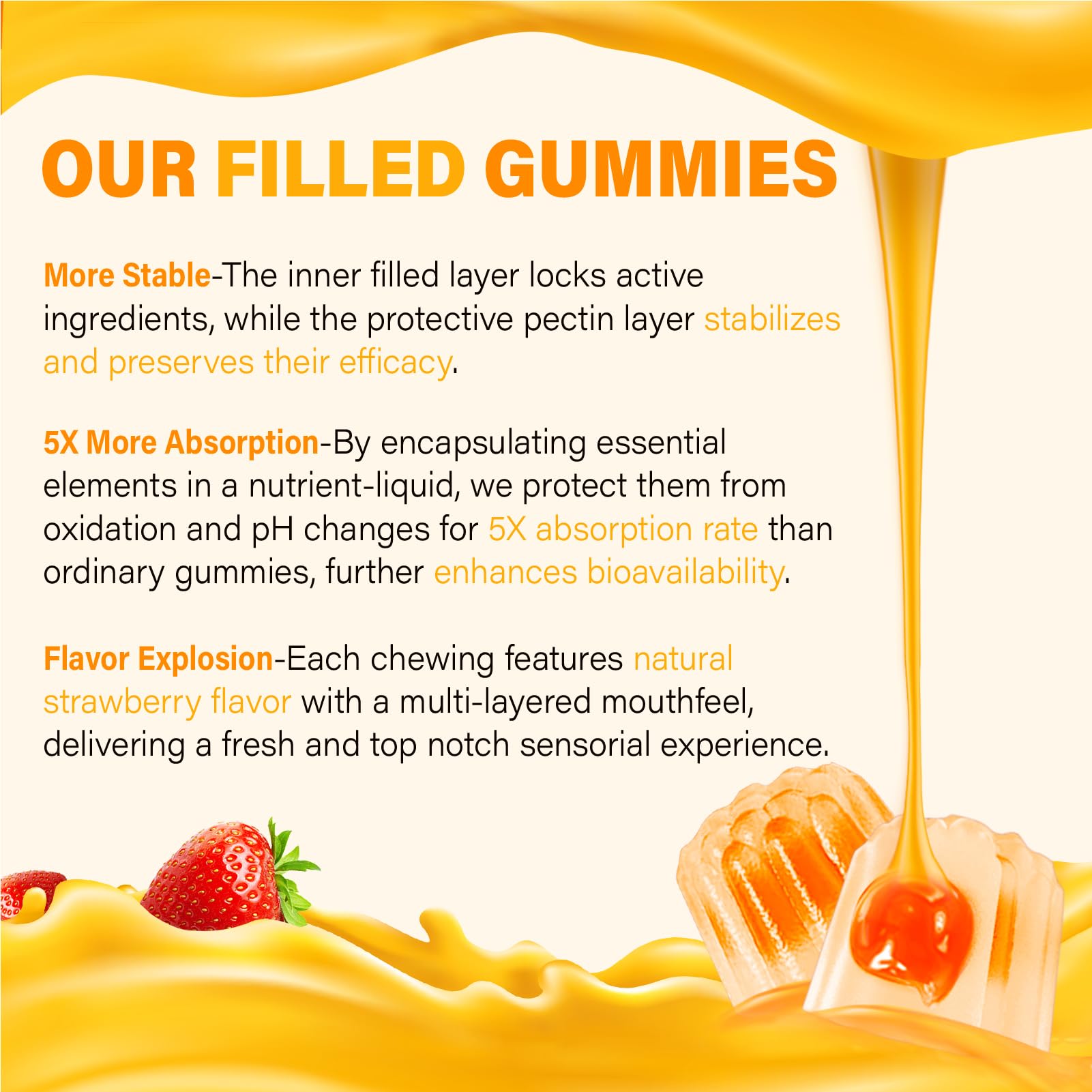 Tcemundry daily-use gummies on a breakfast setup suggest simple routine for consistent intake.
