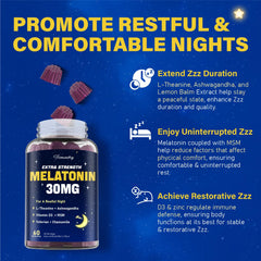 Tcemundry melatonin gummies ingredients list highlights L-theanine and ashwagandha.