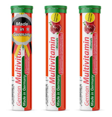TD German Multivitamin drink bottle with pomegranate flavor for daily nourishment