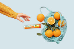 TD German Multivitamin trial package highlights flavor options.